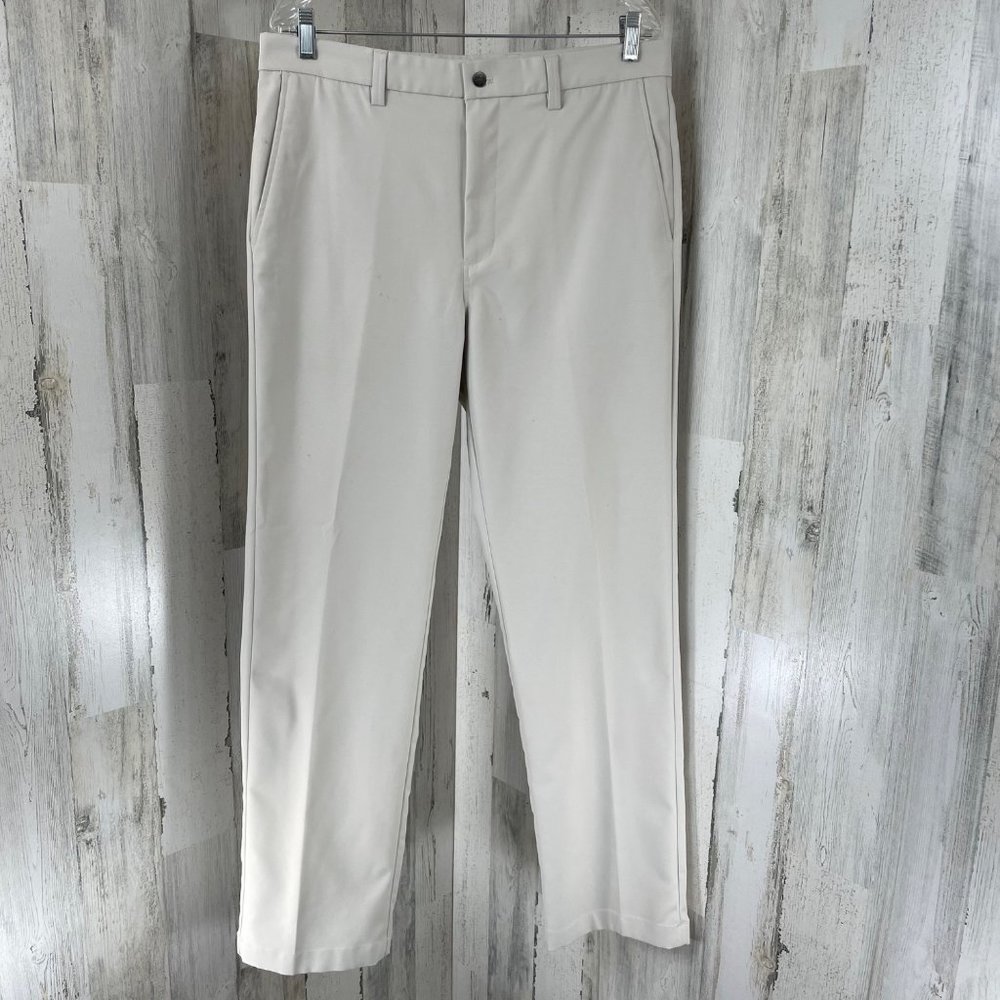 Callaway Men's Light Tan Straight Leg Athletic Chino Golf Pants Siy34